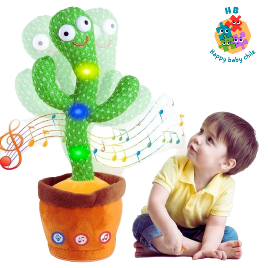 Cactus Bailarín Musical y Colorido: ¡Diviértete con la Música y los Colores!